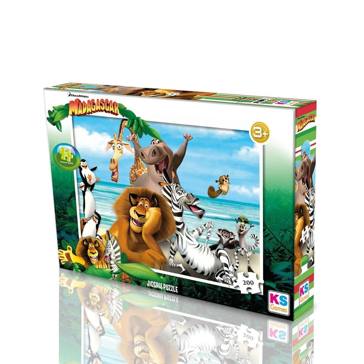 MG 113 MDAGASCAR PUZZLE 200 PRÇ