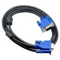 Powermaster VGA155 Siyah 15 Pin 3+6 Erkek-Erkek 5 Metre VGA Kablosu