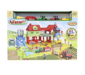 Express Wheels Die Cast Metal 70 Parça Çiftlik Seti