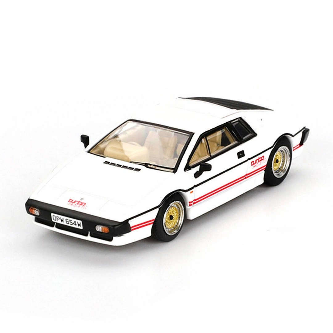 Mini GT 1/64 Lotus Esprit Turbo White ''For Your Eyes Only'' Blister Paket