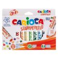 Carioca Stamperello Keçeli Boya Kalemi 12'li