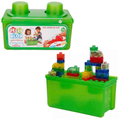 2in1 Jelly Blox Saklama Kutulu Blok Seti 30 Parça - S00031693