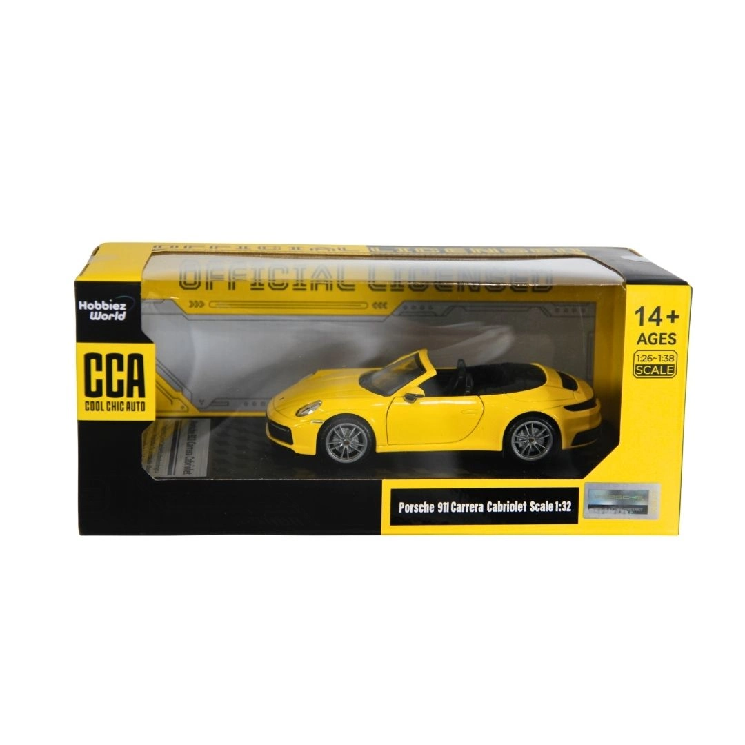 Cca 1/31 Porsche 911 Carrera Cabriolet Model Araba