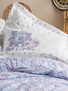 Cotton Box Bohem Nevresim Takımı Çift Kişilik Mapiya Mavi
