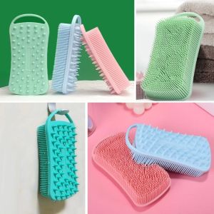 Kendiliğinden Askılı Peeling ve Masaj Etkili Silikon Banyo Vücut Fırçası - 1 Adet