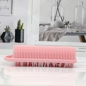 Kendiliğinden Askılı Peeling ve Masaj Etkili Silikon Banyo Vücut Fırçası - 1 Adet