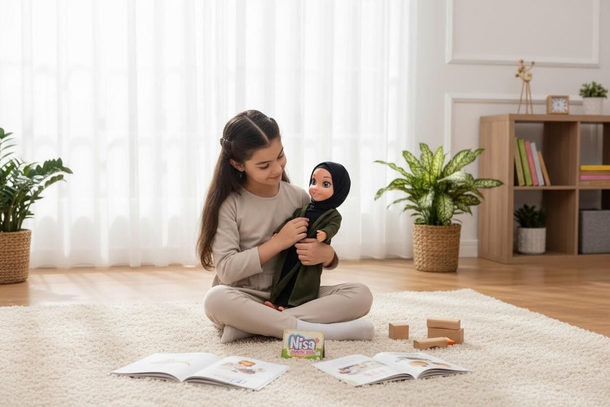 TOYX076 NİSA TESETTÜRLÜ BEBEK-RBN