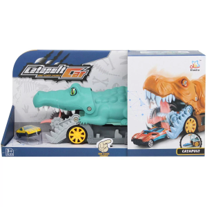 Catapult Araba Fırlatıcı Sesli Timsah - YDX005