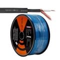 MagicVoice B96 Profesyonel Tek Damarlı Blendajlı Enstrüman Mikrofon Kablosu Mono 100 Metre (Açık Mavi)
