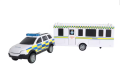 Kutulu Die Cast Metal Karavanlı Polis Arabası