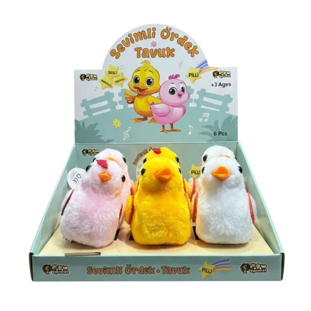 2149 POŞETLİ ÖRDEK MÜZİKLE HAREKETLİ(Belirtilen fiyat, tekli satış için adet fiyatıdır.)