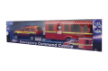 Kutulu Die Cast Metal Karavanlı İtfaiye Arabası