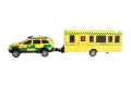Kutulu Die Cast Metal Karavanlı Sağlık Aracı