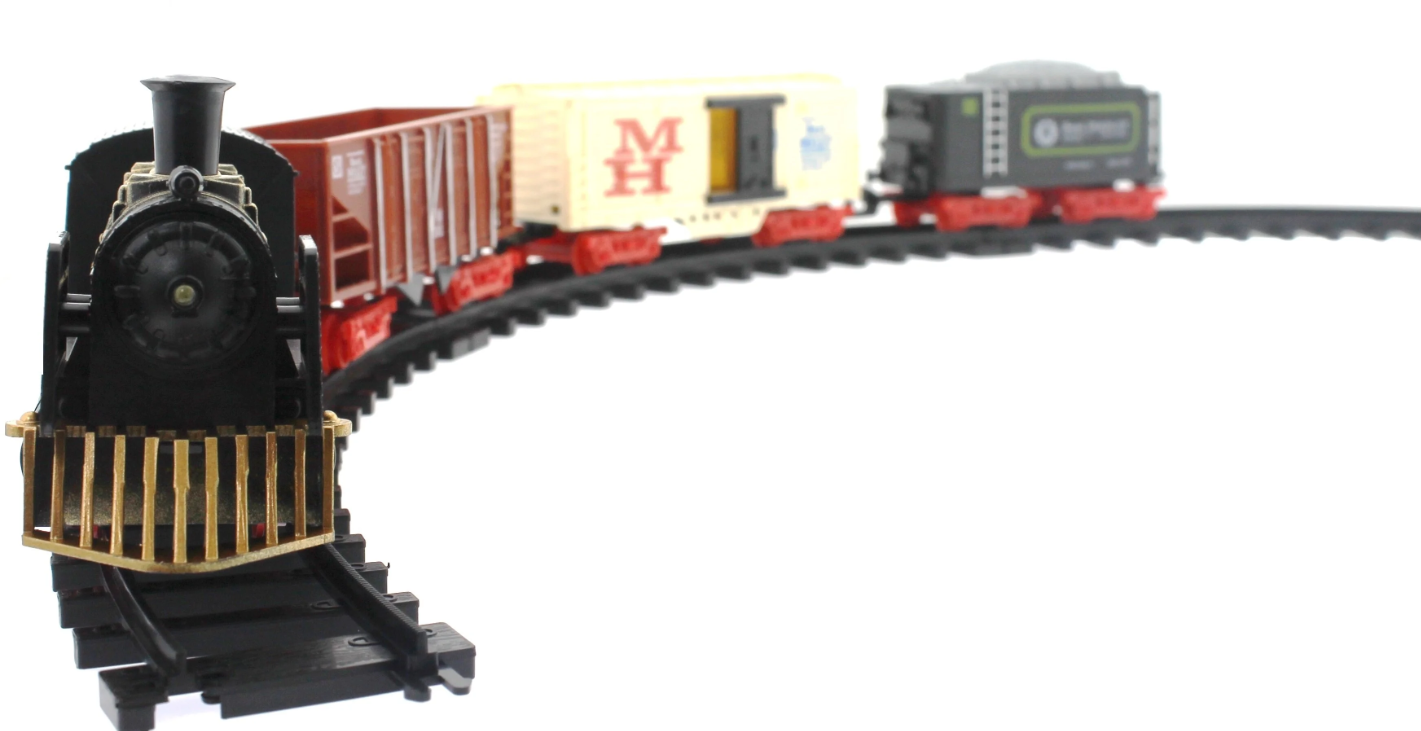 Sesli ve Işıklı Klasik Pilli Tren Seti