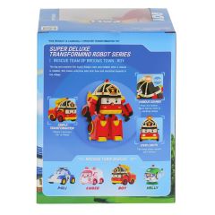 POLI MRT-686 Sesli ve Işıklı Robocar Poli Büyük Transforming Robot Roy -Necotoys