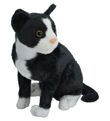 43 CM PELUŞ KEDİ HALLEY - 1 Adet Stokta Olan Gönderilir