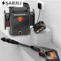PowerMaster PM-24688 Pratik Yüksek Basınçlı Araç Yıkama Makinesi 13 Litre 80 Bar 30.000mah 350 Watt