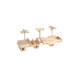 5200 Redka Red City Ahşap Bloklar 100 Parça