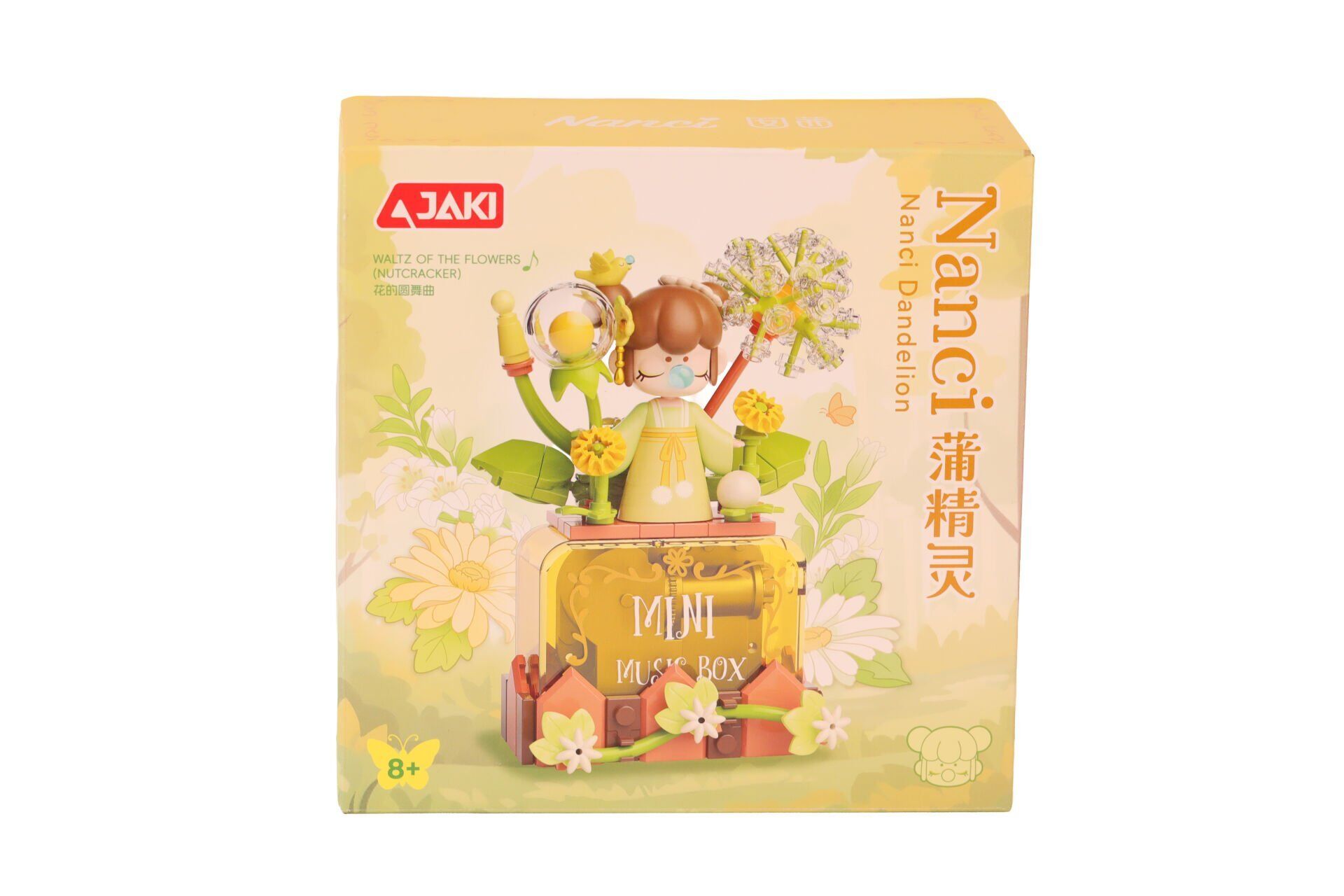 HK113 JAKİ KARAHİNDİBA MÜZİK KUTUSU 144 PARÇA BLOCK OYUNCAK