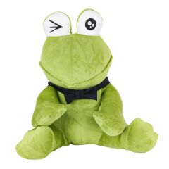 1430 Peluş Papyonlu Oturan Yeşil Kurbağa -My Friend Toys