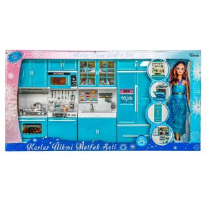 Karlar Ülkesi Bebek ve 4'lü Mutfak Seti - OYD-02339