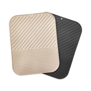 Silikon Kaydırmaz Mutfak İçin Bulaşık Matı, Çok Amaçlı Kurutmalık 36x28cm - 1 Adet Fiyatıdır