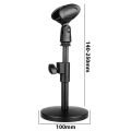 Powermaster MS-25 Masa Üstü Mikrofon Tutucu Sehpası 14-25CM Ayarlanabilir Ağır Tabanlı Stand