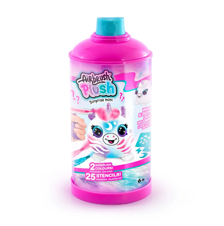 Airbrush Boyanıp Yıkanabilen Mini Peluş Sürpriz Paket -1 Adet Stokta Olan Gönderilir