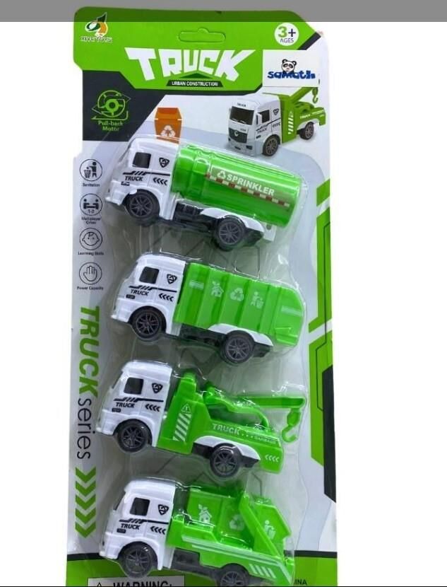 XY328-B4/XY338-B4/XY348 4lÜ MİNİ OYUNCAK KAMYON SET 1 ADET FİYATIDIR