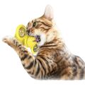 Pet Malzemeleri Vantuzlu Fırıldak Toplu Dönen Şeffaf Depo Tasarım İnteraktif Kedi Oyuncağı