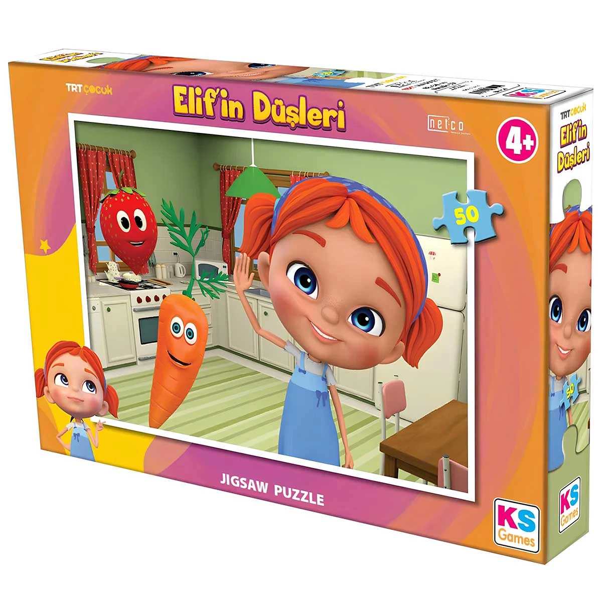 KS Games Elif'in Düşleri 50 Parça Puzzle