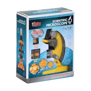 KM-1012A-1 1013A-1 Işıklı Objektif Bilim Mikroskopu - Stokta Olan Renk Gönderilir