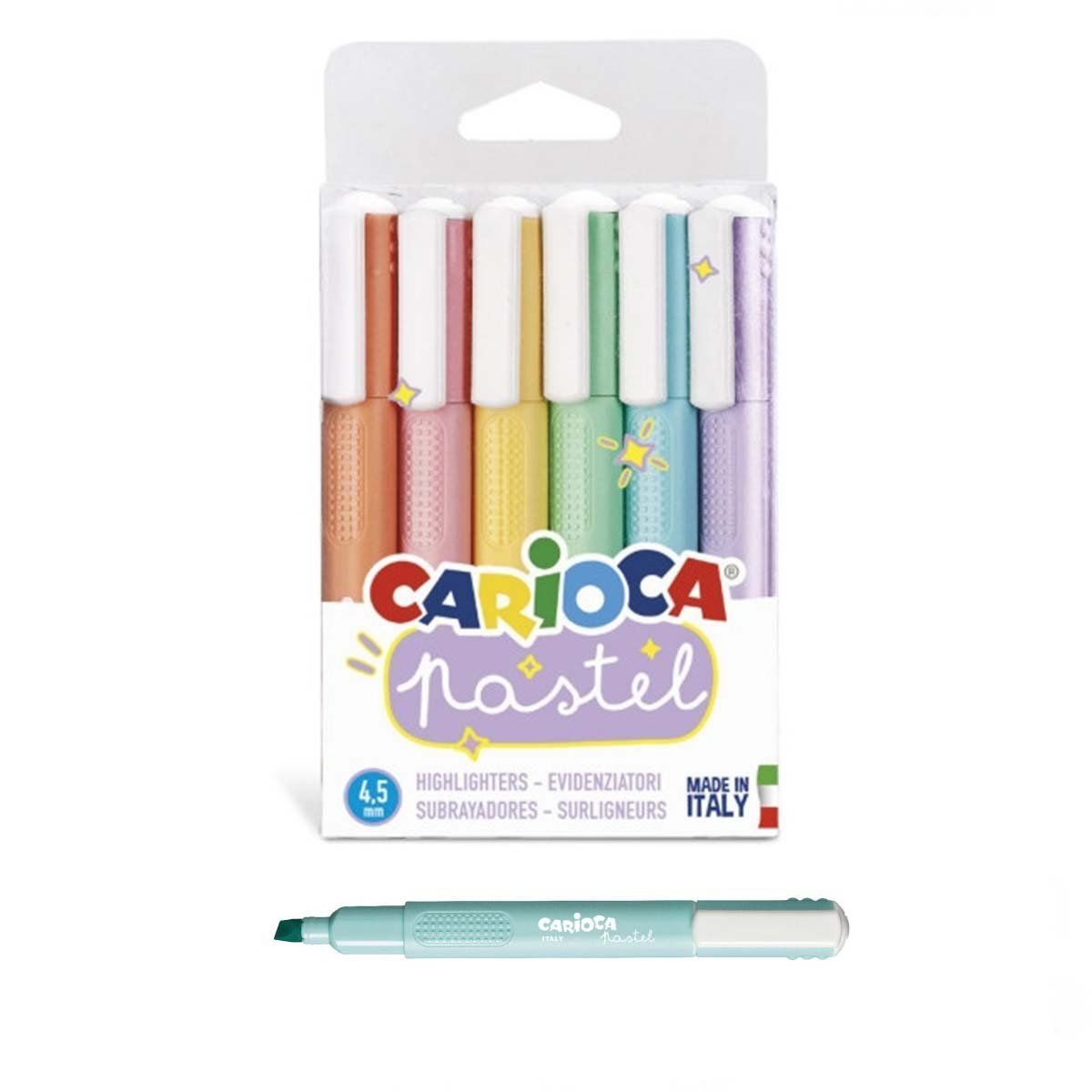 Carioca Pastel Marker 6'lı