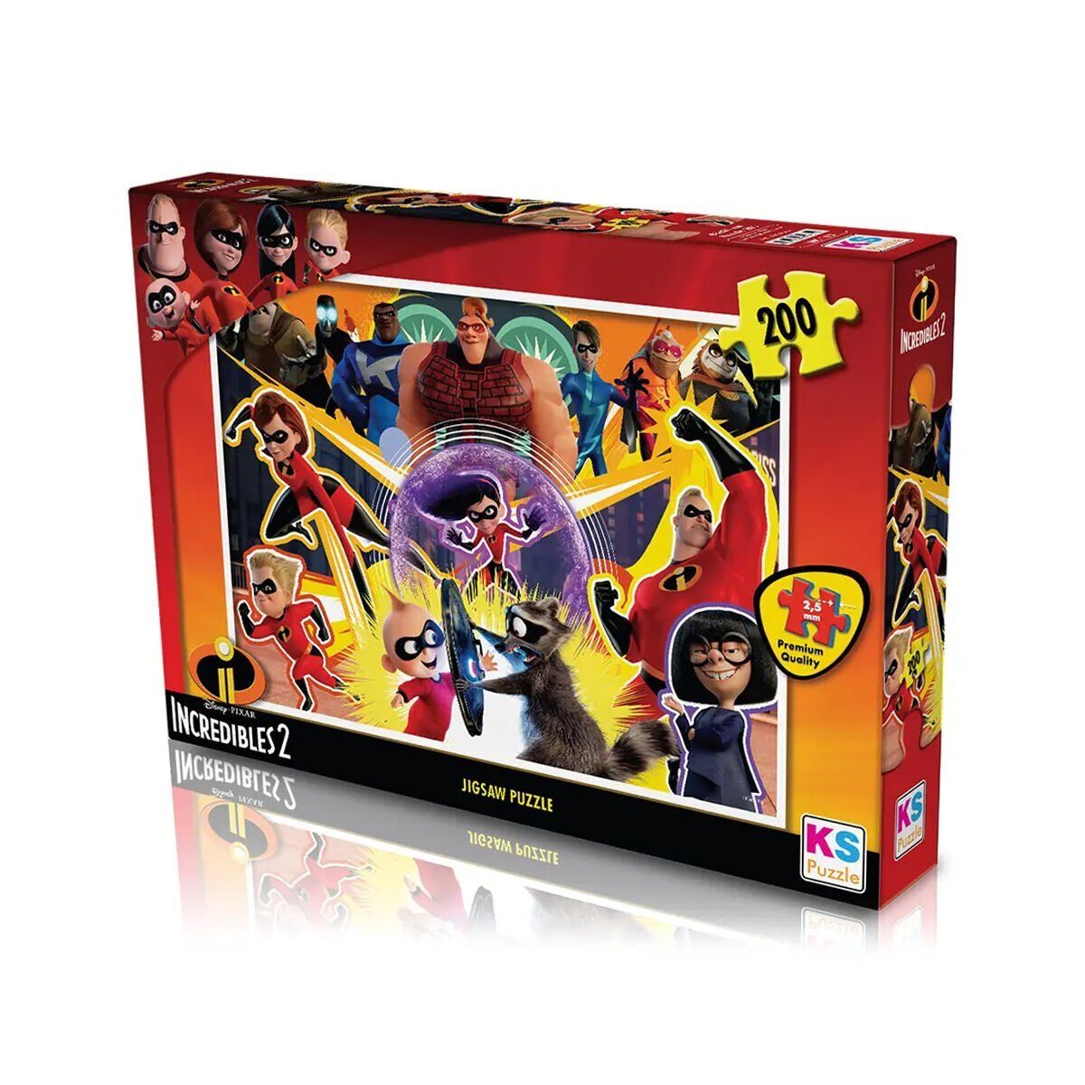 INC 113 INCREDIBLES 2 PUZZLE 200