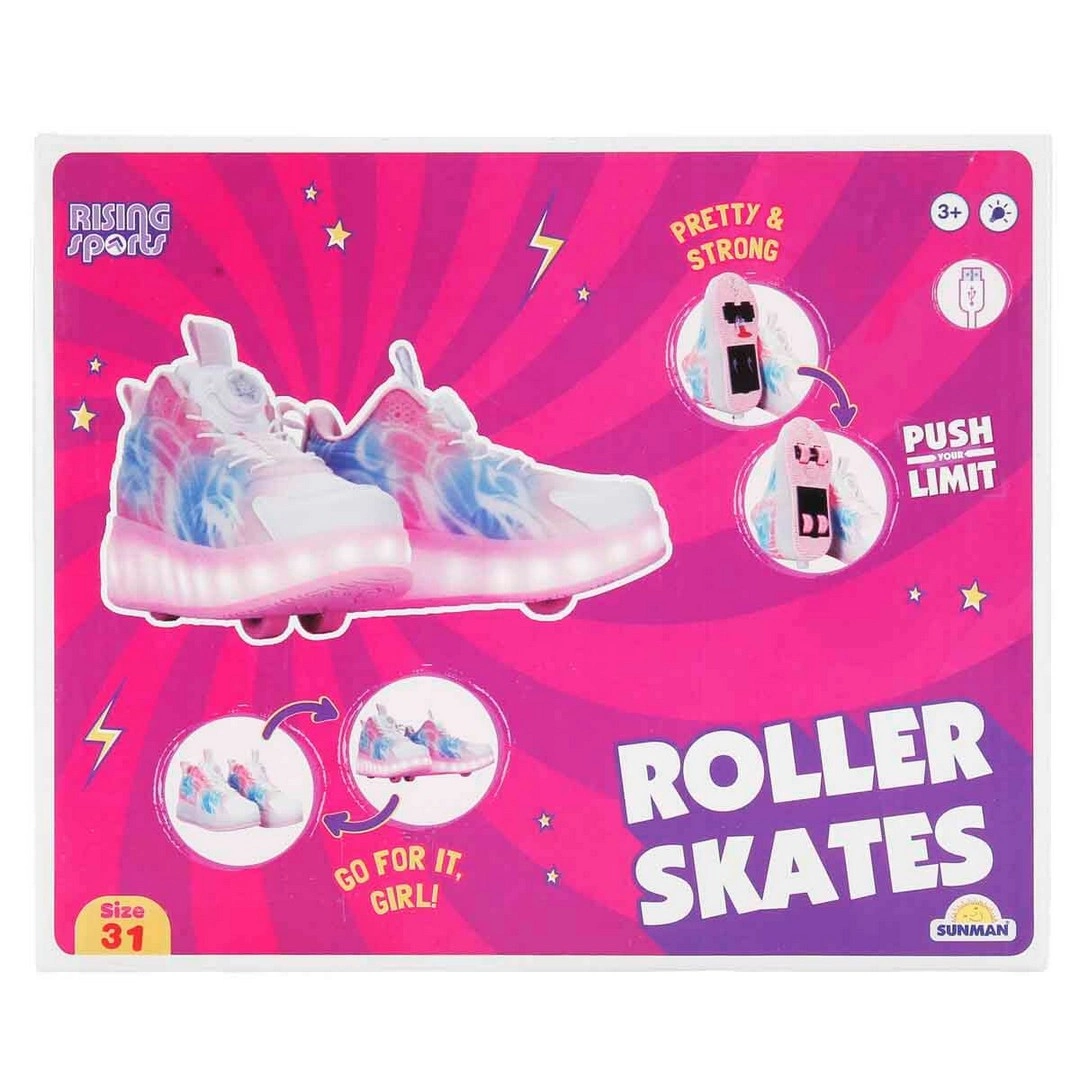 Rising Sports Işıklı Patenli Kız Spor Ayakkabı 31 Numara S00006431