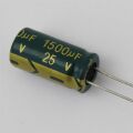 1500 MF 25V Kondansatör