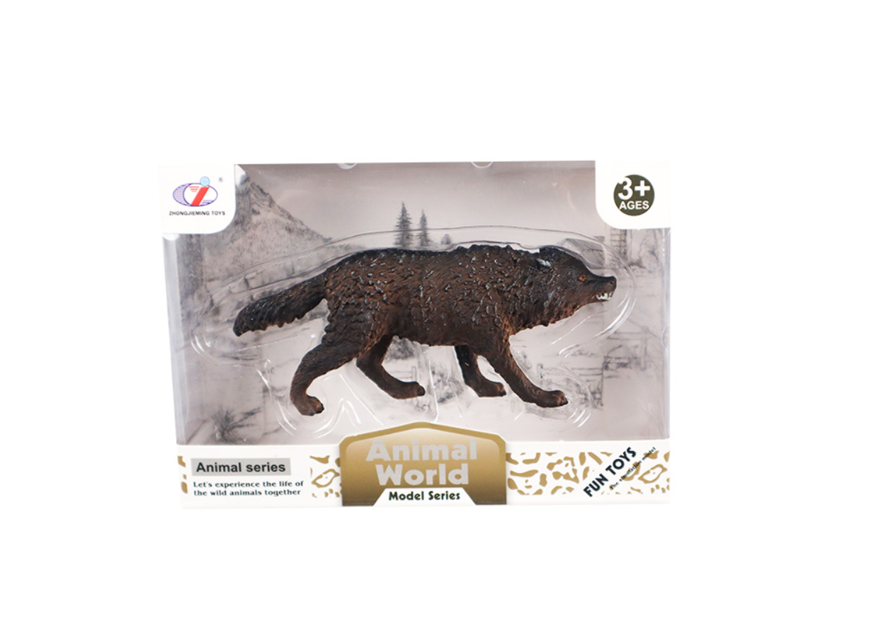 Kutulu Model Figür Hayvan Kurt