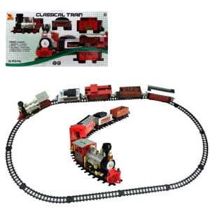 Klasik Tren Seti Sesli ve Işıklı 35 Parça - 83629