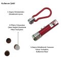 3 Fonksiyonlu Kırmızı Beyaz Işıklı Led Lazer Kedi Köpek Oyuncak Anahtarlık - 1 Adet Stokta Olan Renk Gönderilir