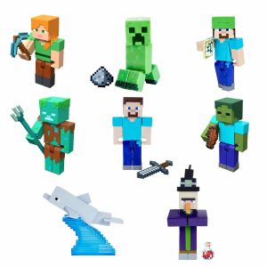 GTP08 Minecraft Aksesuarlı Figürler - 1 Adet Stokta Olan Gönderilir