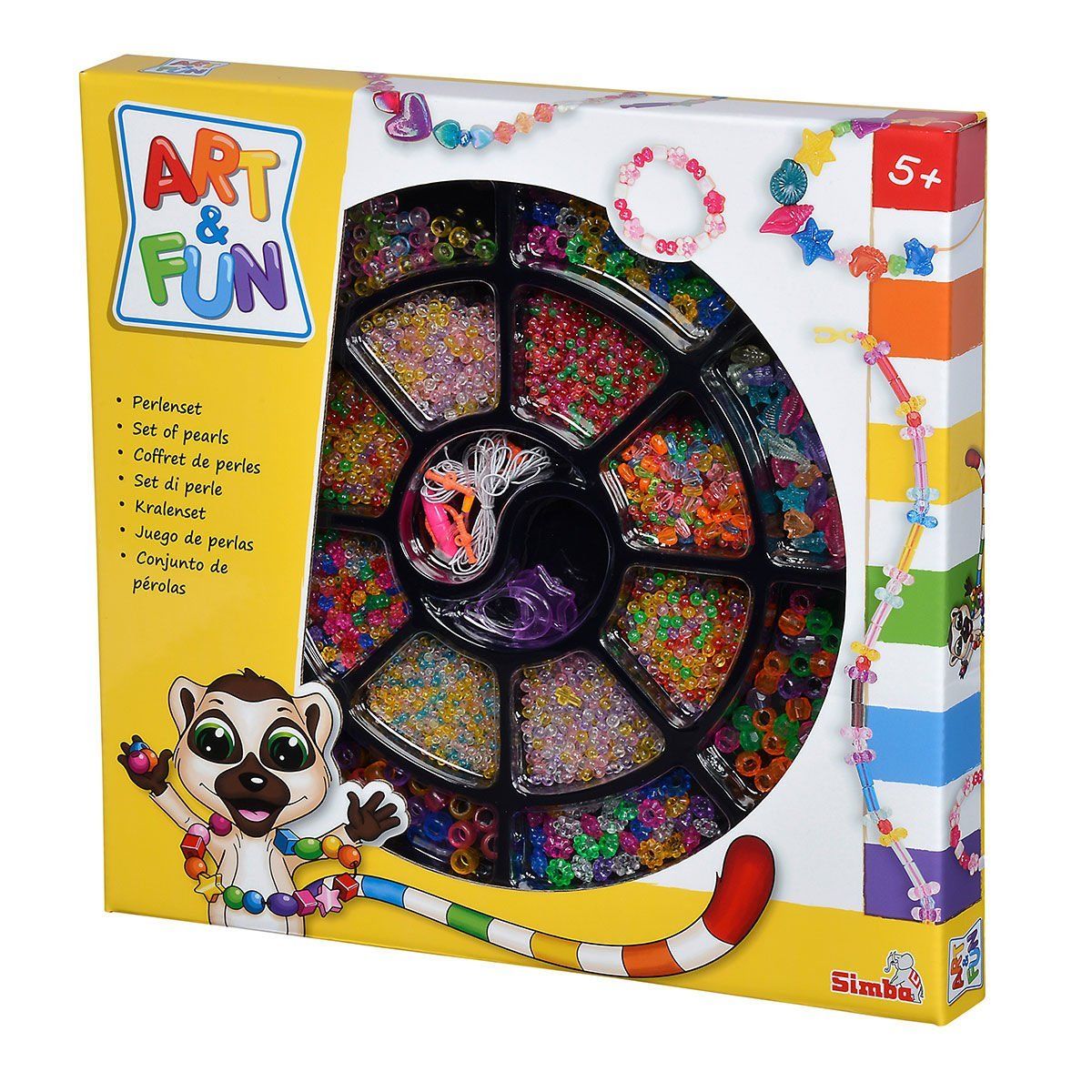 106374137 Art Fun Beadset Takı Tasarım Seti - Simba