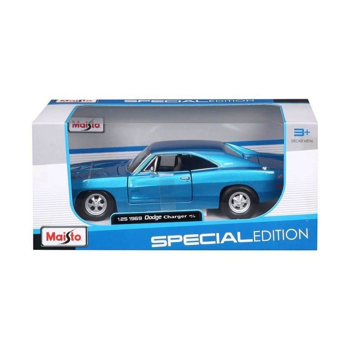 MAY 31256 1969 Dodge Charger RT 1:25 Model Araba 