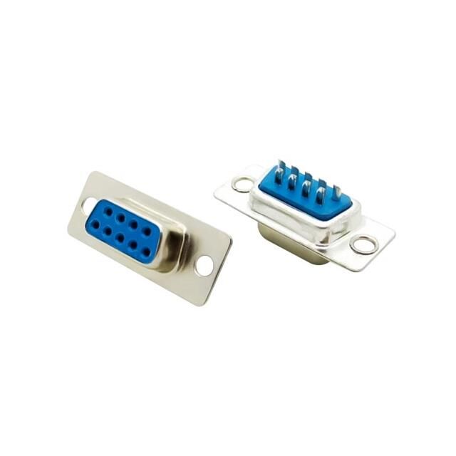 Powermaster PM-483 Metal 9 Pin Dişi D-Sub Konnektör Seri Port Bağlantı Soketi