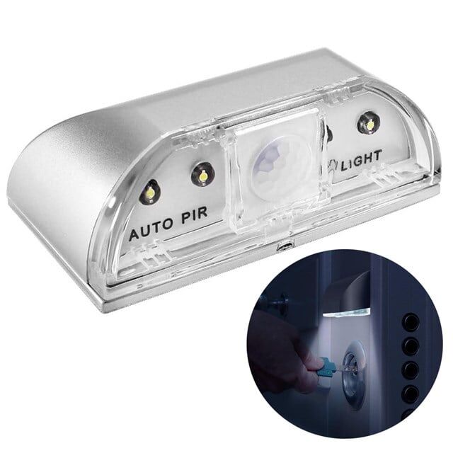 Powermaster PM-37708 Hareket Sensörlü 4 LED'li Pratik Aydınlatma