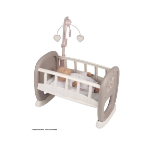 Smoby Baby Nurse Sallanan Dönenceli Bebek Beşiği 220372  ***OYUNCAKTIR***