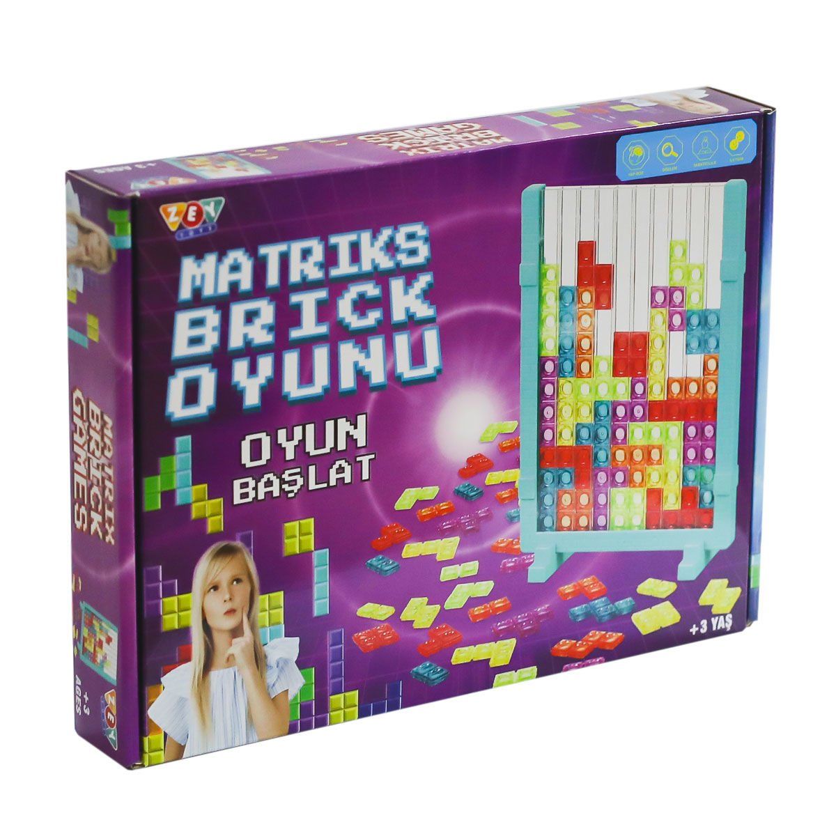 ZEY2036 Matrix Brick Games