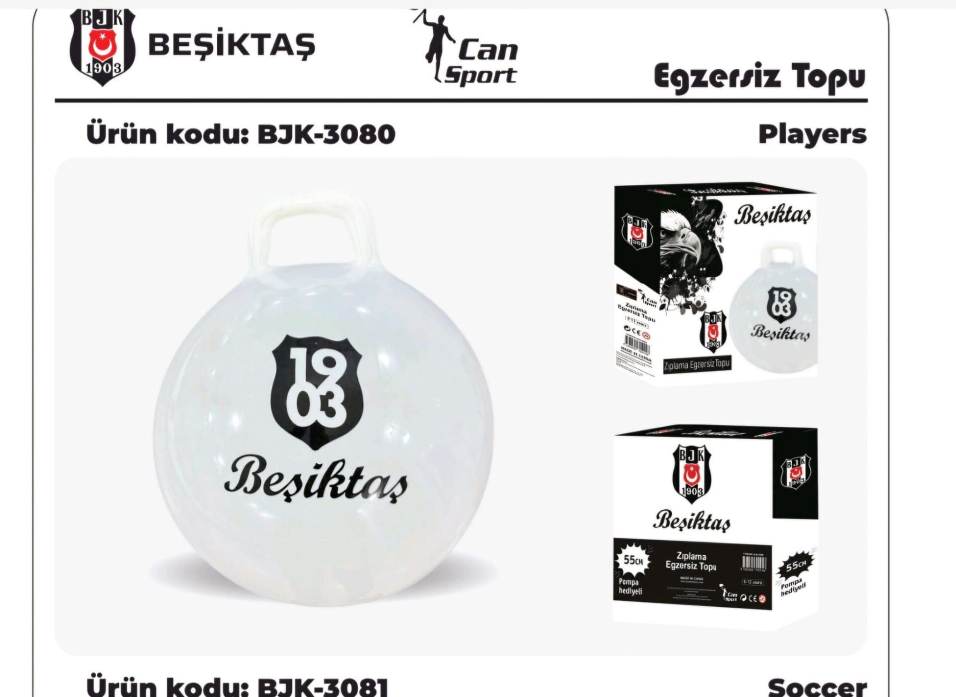 BJK-3080 BEŞİKTAŞ ZIP ZIP TOP PLAYERS-CNT