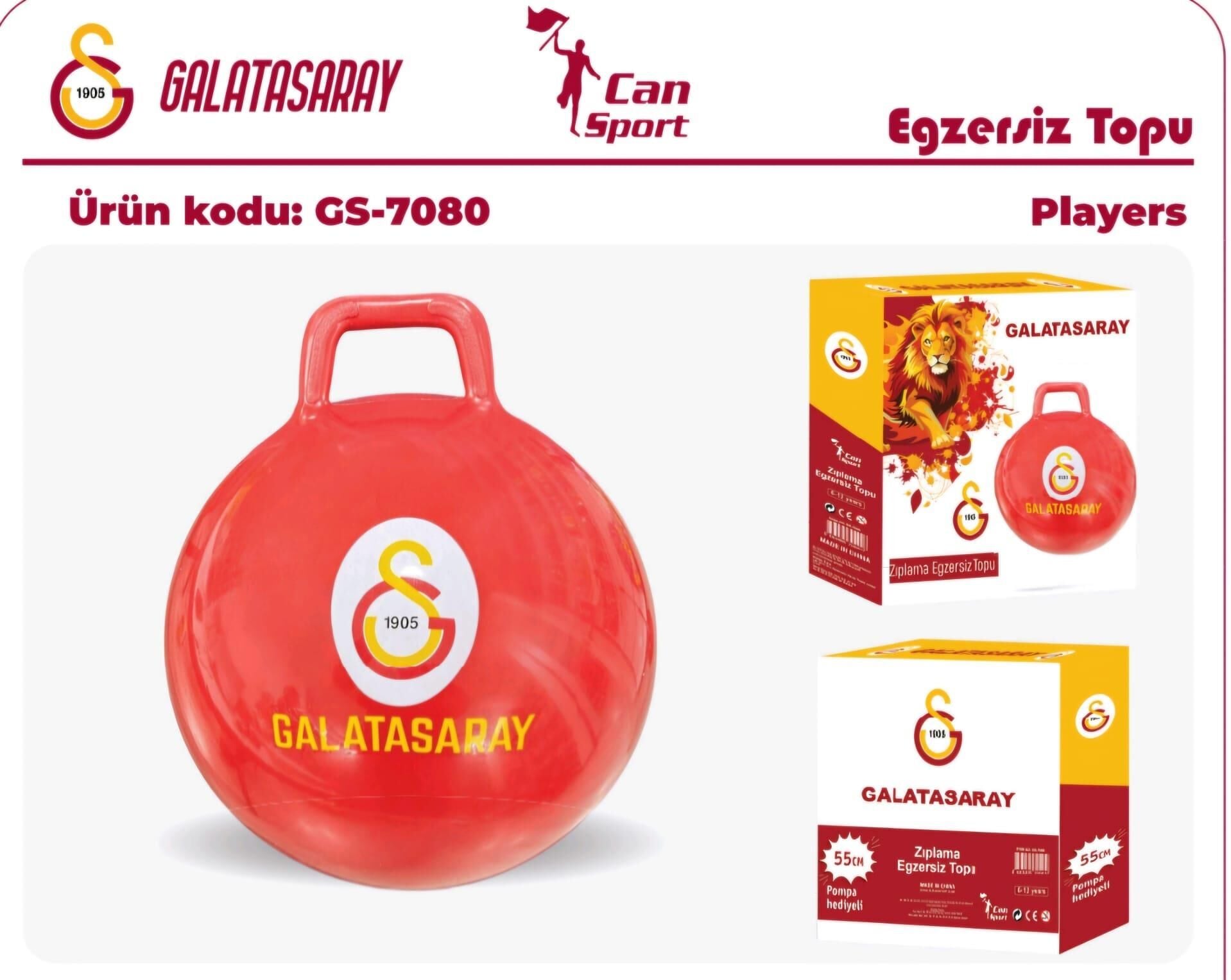 GS-7080 GALATASARAY ZIP ZIP TOP PLAYERS-CNT