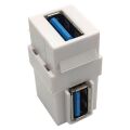 PowerMaster PM-25355 USB 3.0 90 Derece Dişi-Dişi Konnektör