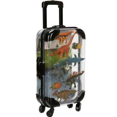 5003 SUN-YFN-FİGÜR HAYVAN SET VALİZLİ 8PRÇ  - STOKTA OLAN GÖNDERİLİR